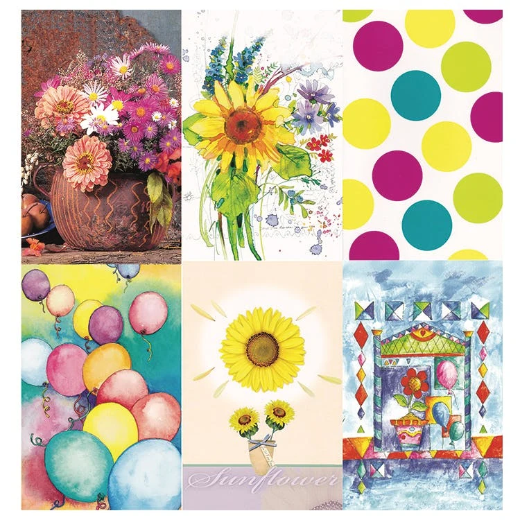 Blank Greeting Cards - Assorted 5"x7.75" 1