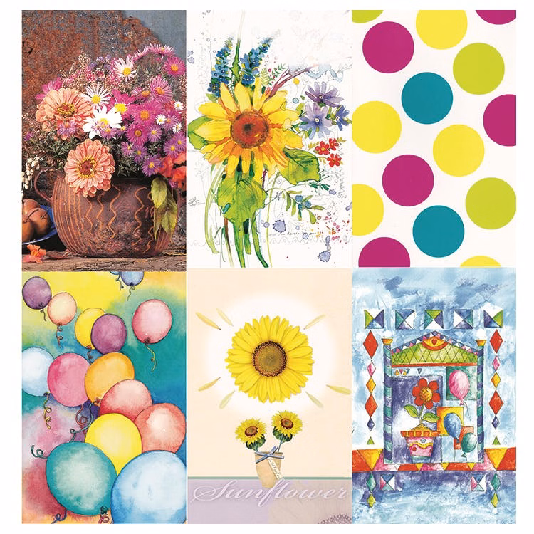 Blank Greeting Cards - Assorted 5"x7.75"
