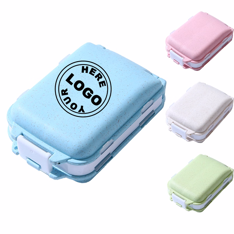 8-compartment three-layer medicine box