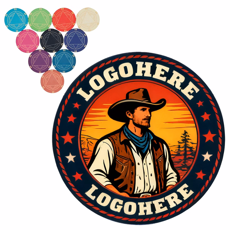 Personalized Ceramic Poker Chips for Games