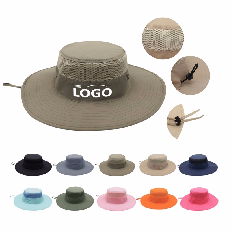 Breathable Mesh Wide?Brim Outdoor UV Protection Sun Hat
