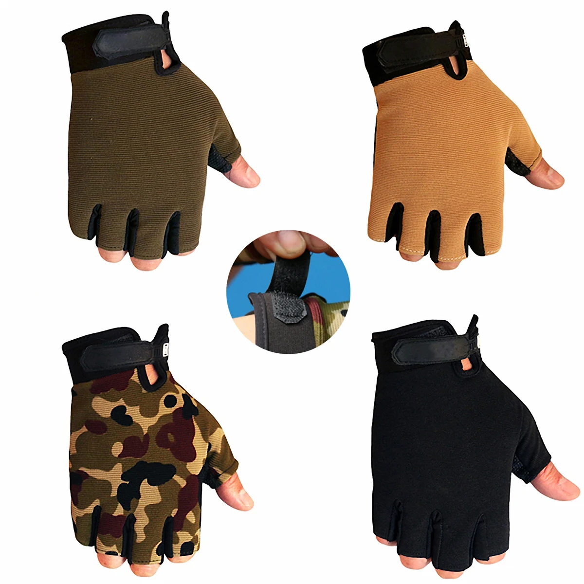 Half Finger Cycling Gloves for Men and Women 1