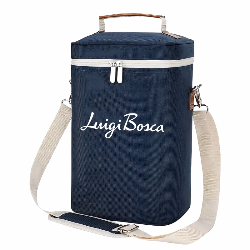 4-Bottle Insulated Wine Tote Carrier