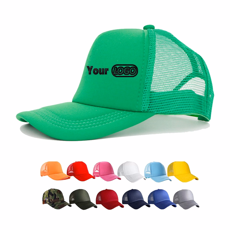 Polyester Custom Logo Trucker Cap