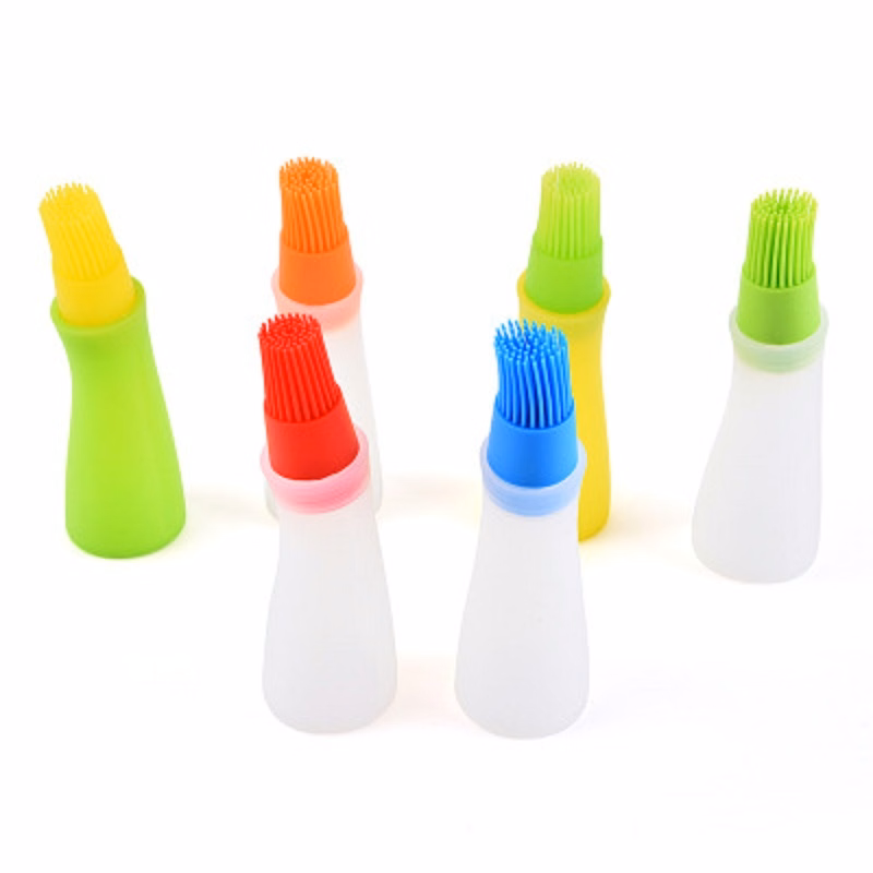 Silicone Askew Oil Brush