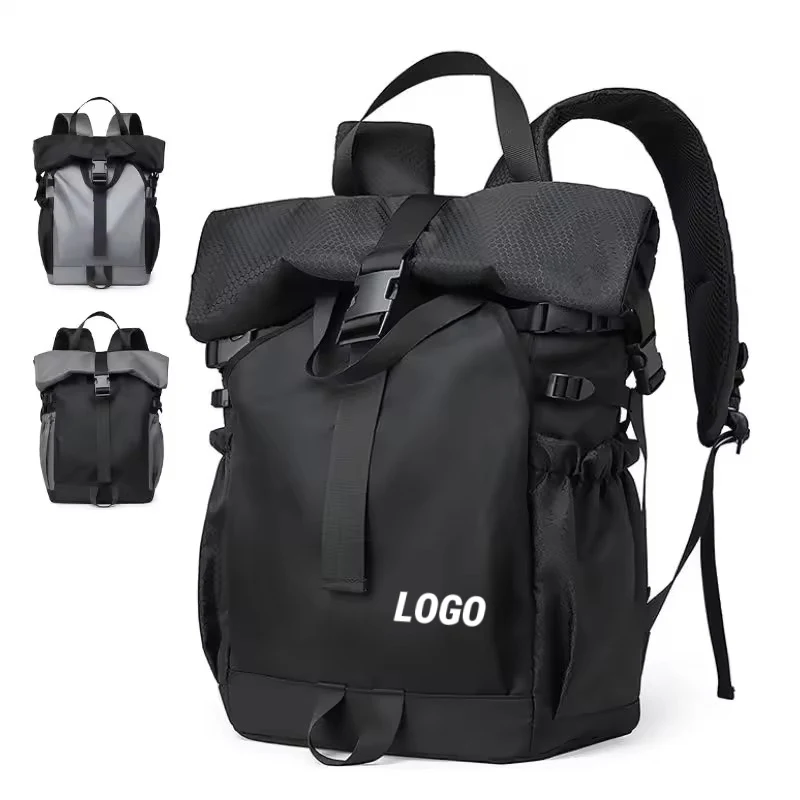MOQ 10 pcs Rolltop Waterproof Laptop Backpack 1