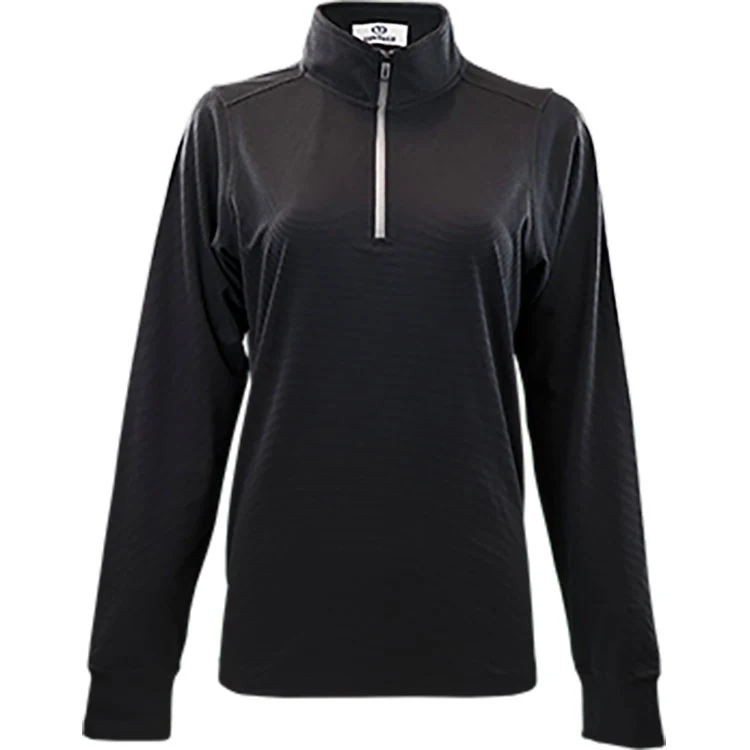 Vansport Ladies Grid ¼ Zip Pullover 1