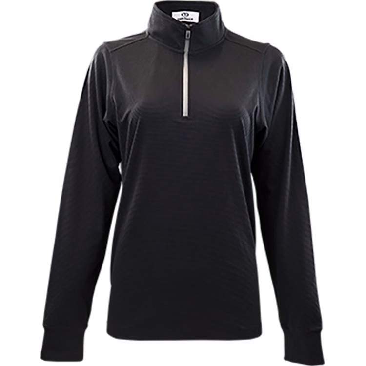 Vansport Ladies Grid ¼ Zip Pullover