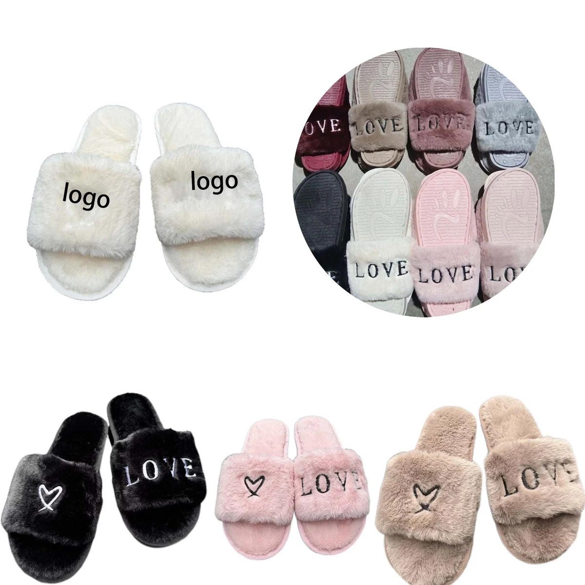 MOQ 50 pcs Winter Home Slippers 1