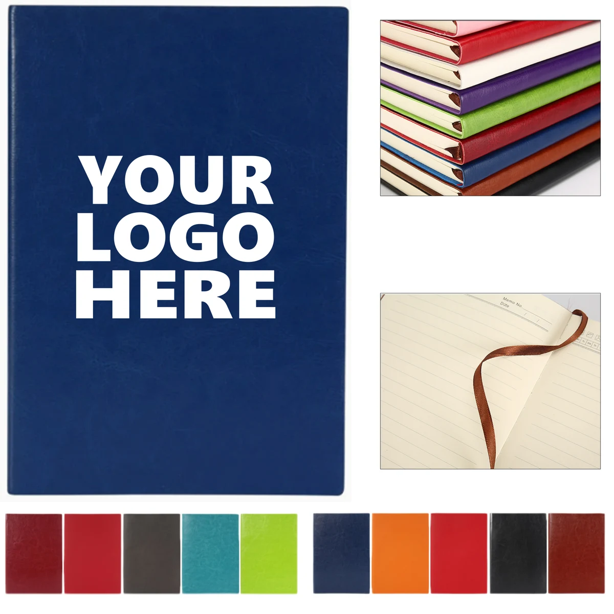 Portable A5 Leather Notebook 1