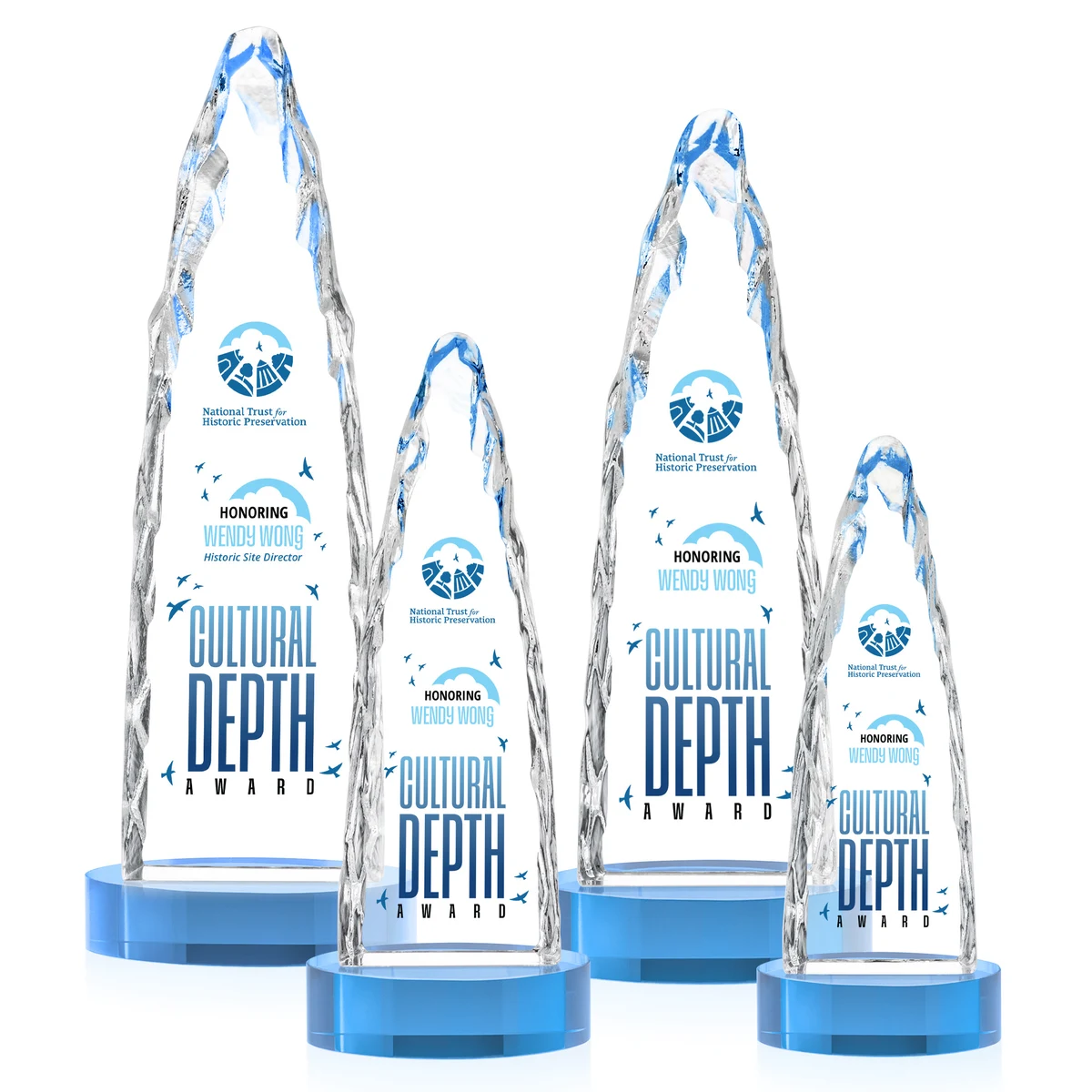 Goderich VividPrint™ Award on Base - Sky Blue 1