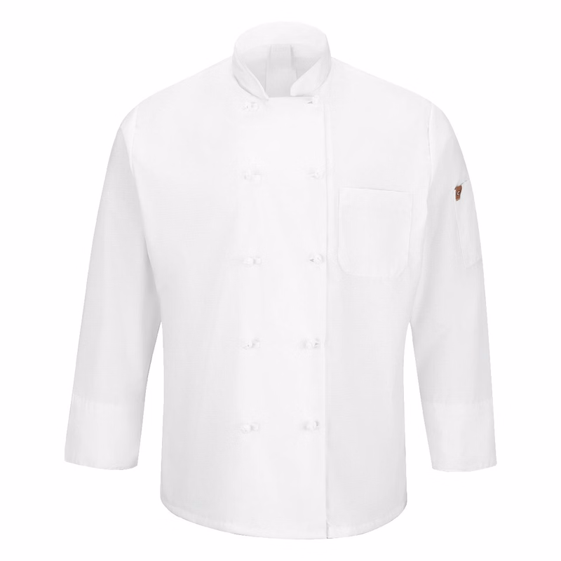 Mimix™ Ten Knot Button Chef Coat with OilBlok - 044X
