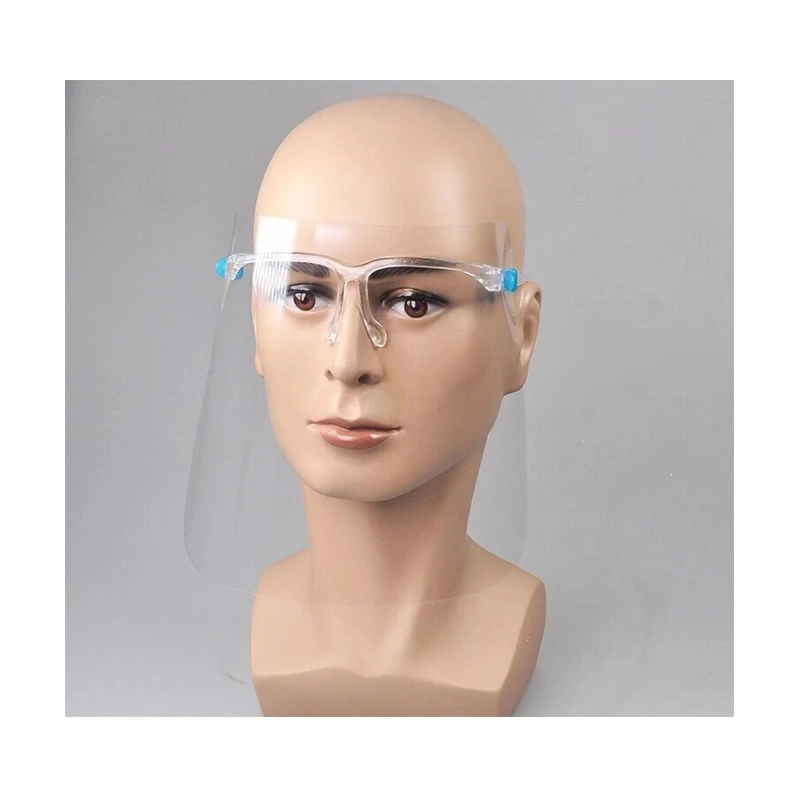 Face Shield With Glasses Frame 1