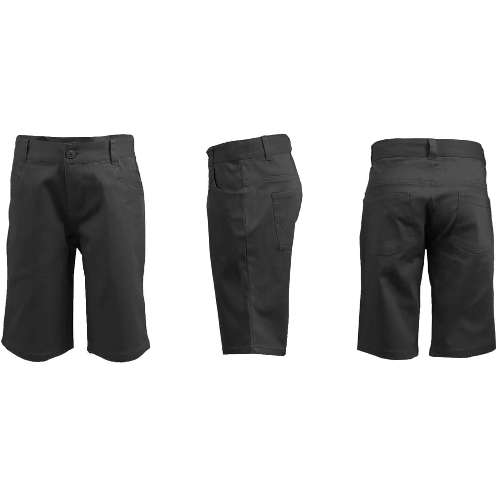 Junior Girls' Uniform Shorts - Size 5/6 Black 1