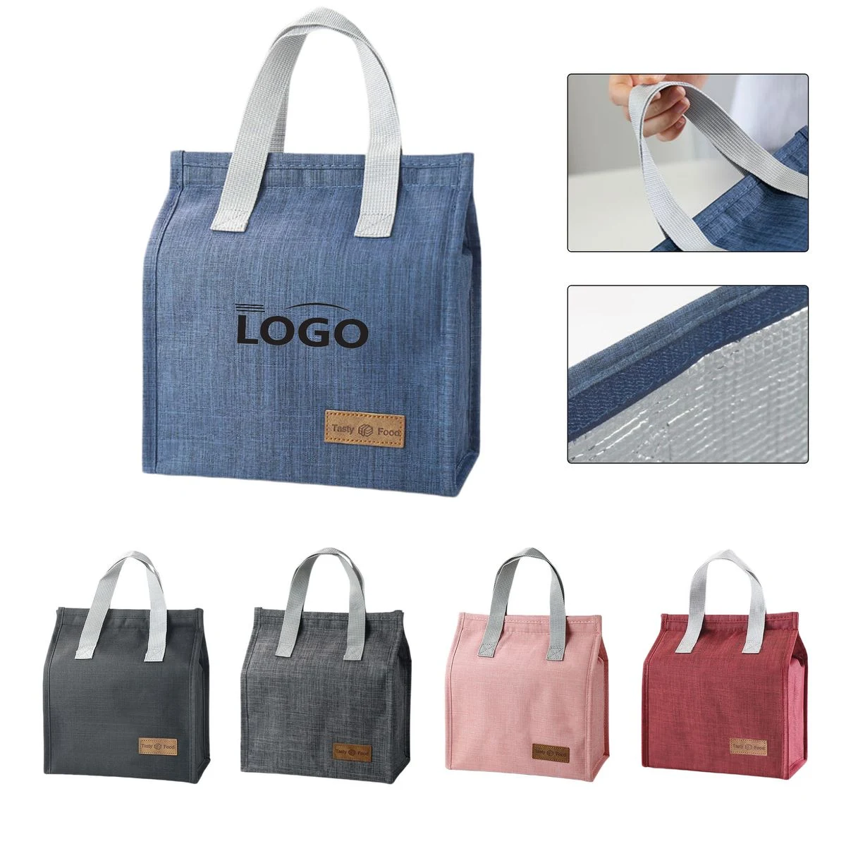 Portable Insulated Oxford Lunch Bag 1