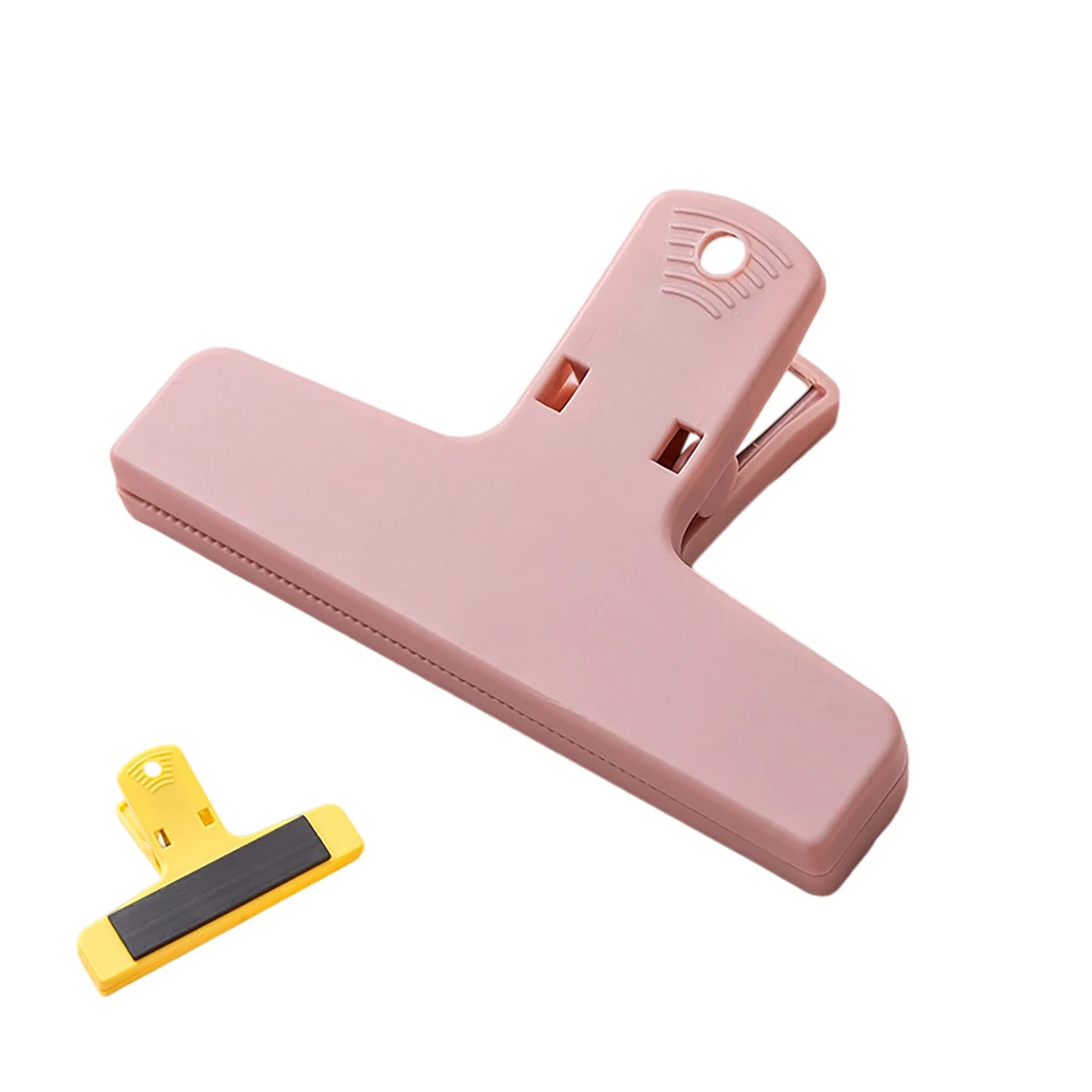 Plastic Magnetic Non Slip Bag Clip For Kitchen And Office Use 1