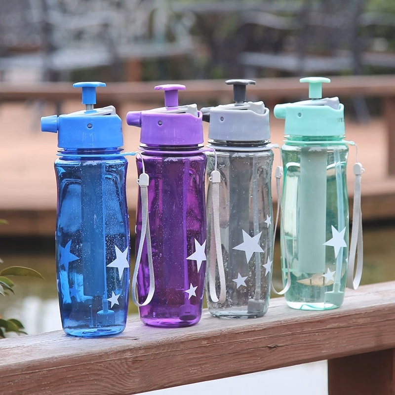 22oz Spray Sports Water Bottles (650ml)