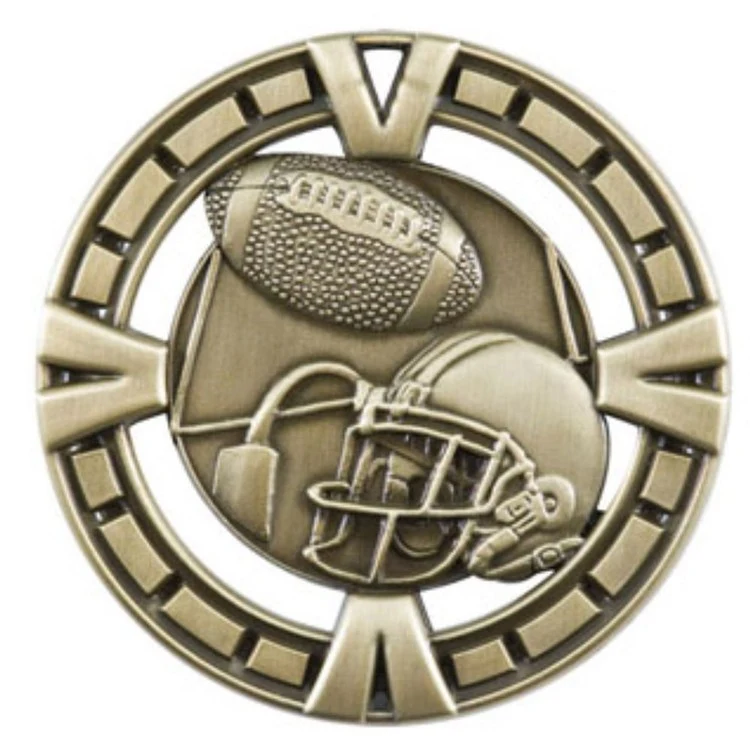 2-1/2" Football BG Medal 1
