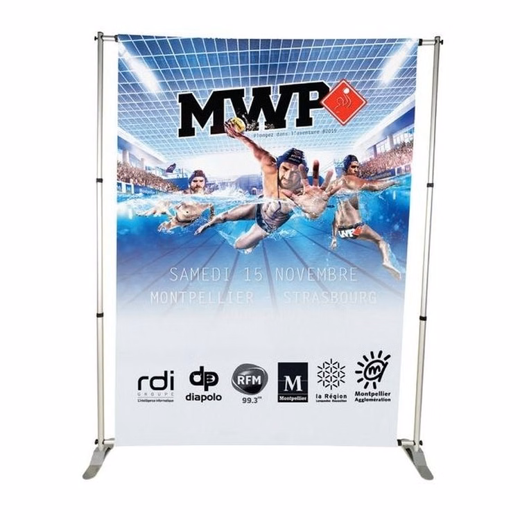 10'x8' Double-Sided Adjustable Banner Wall Display-Fabric Only