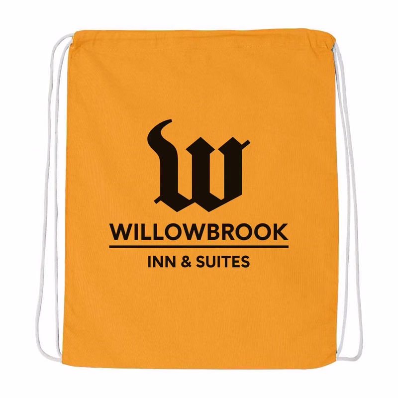 Lightweight Cotton Drawstring Pack