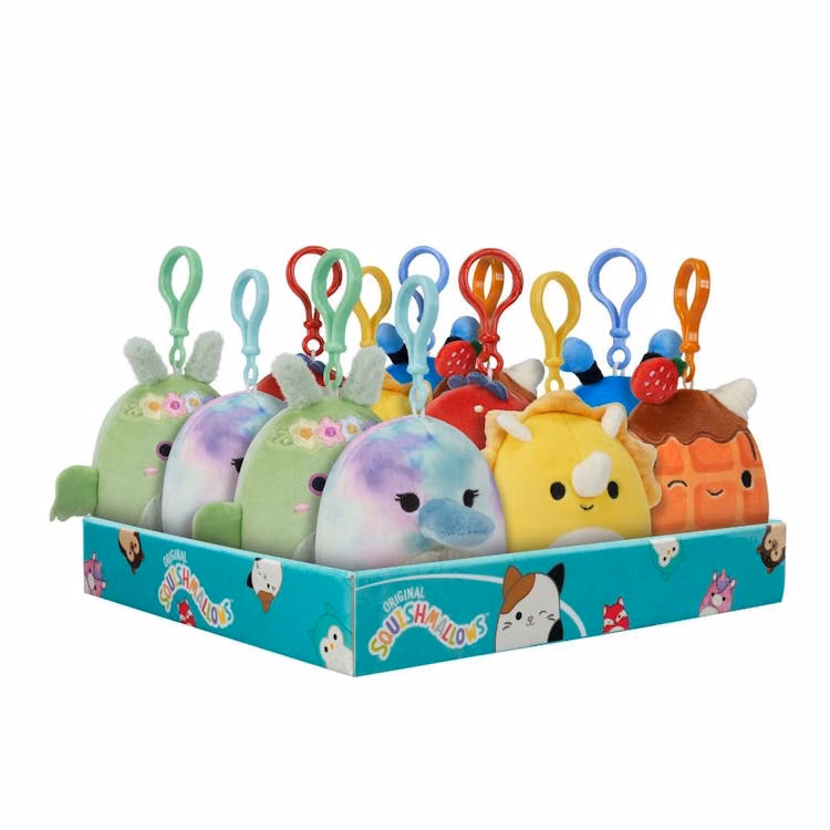 Squishmallows Mini Clip-On Plush - 3.5"