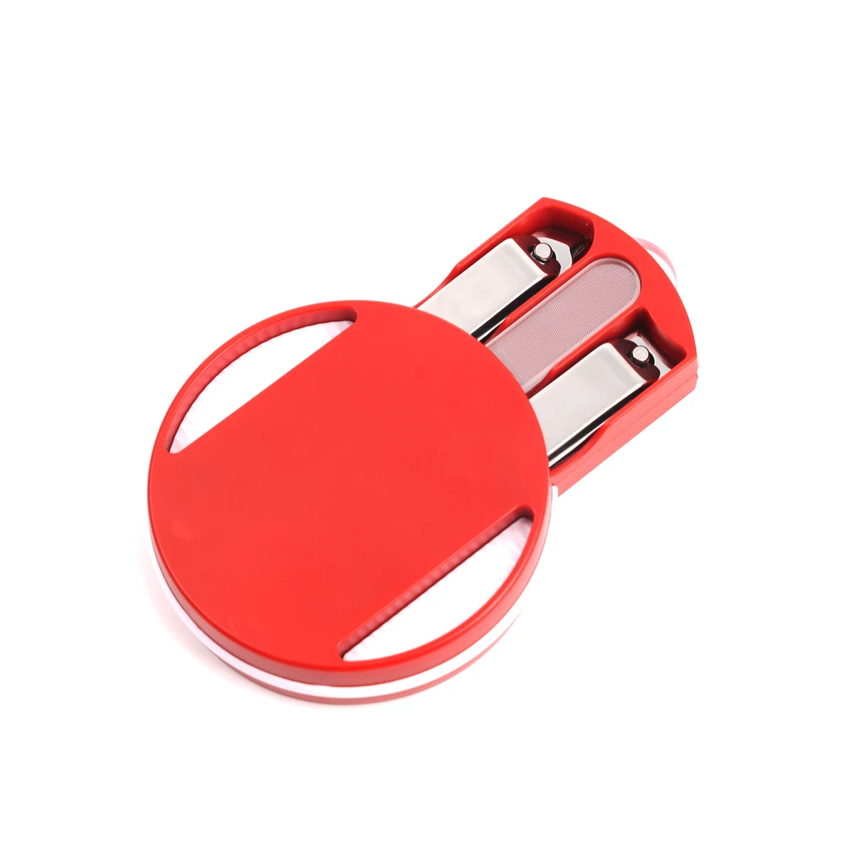 Red nail clipper set 1