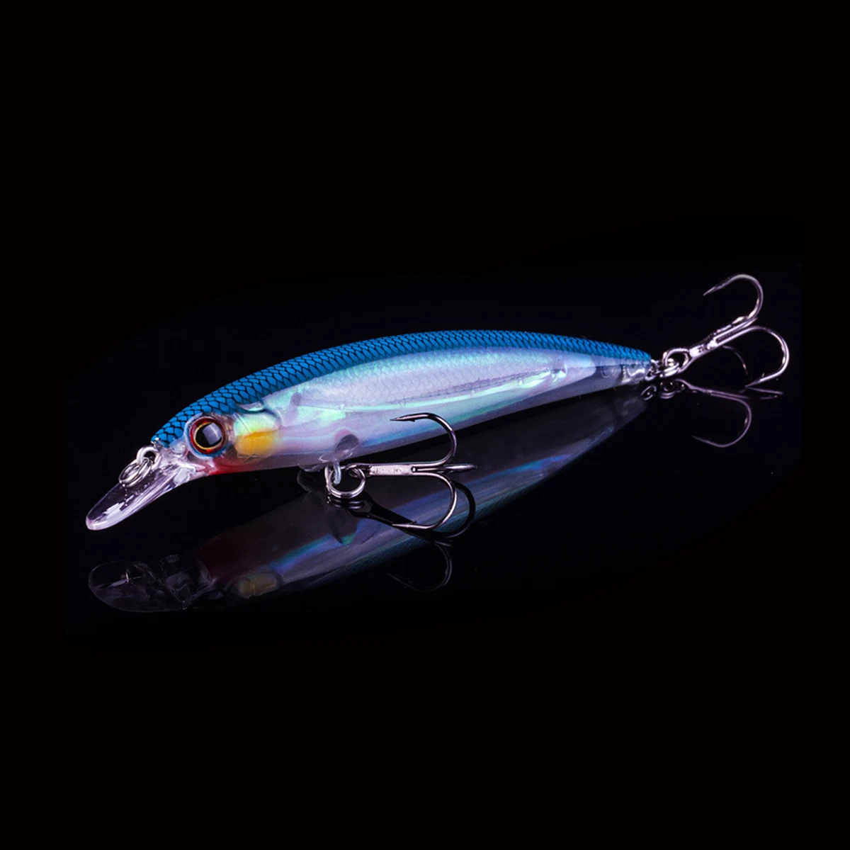 13 Gram Rattlin' Mino Fishing Lure with Treble Hooks 1