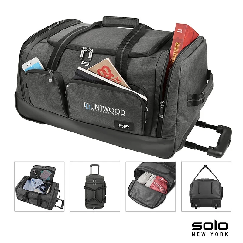 Solo New York Leroy Rolling Duffel 1