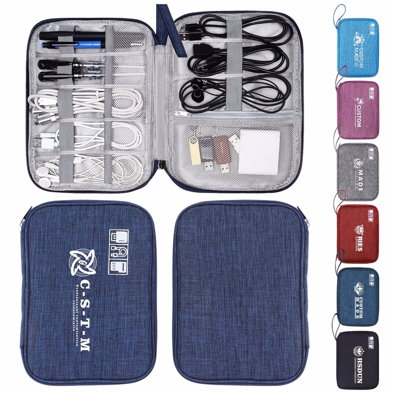 Electronic Cable Organizer Bag