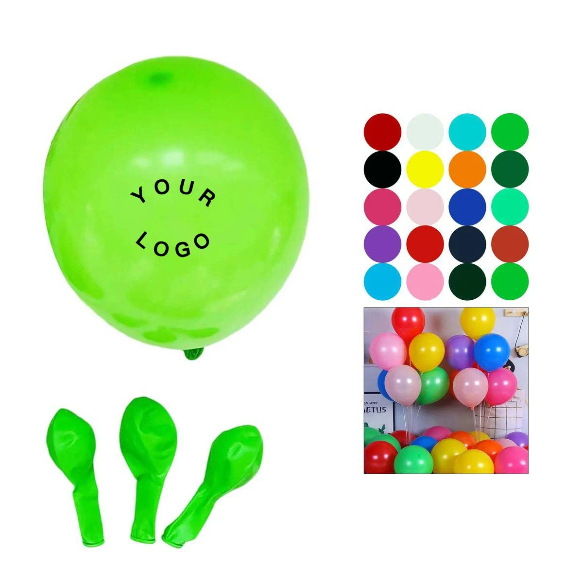 Bright Latex Balloons for Birthdays and Parties 1