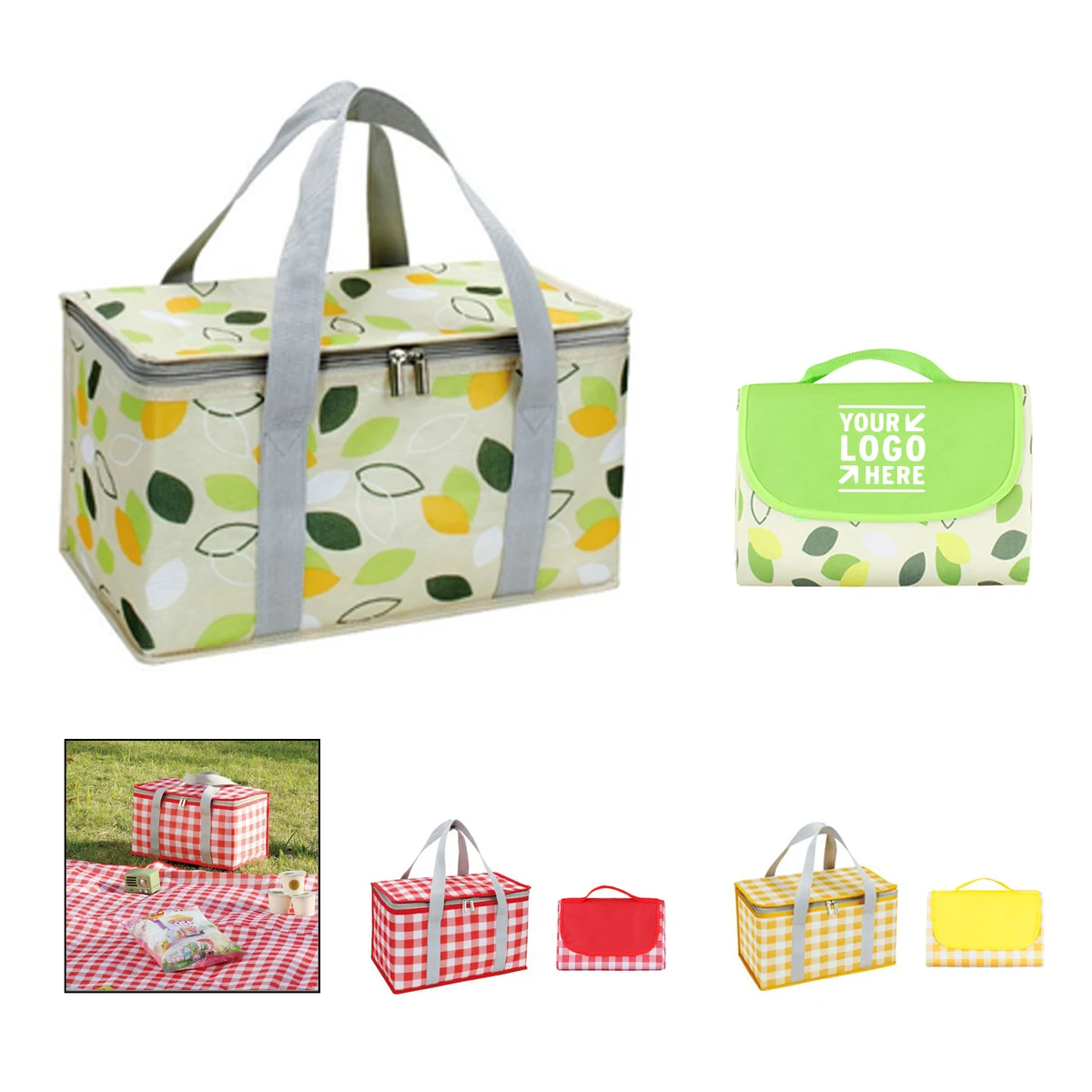 Oxford Picnic Bag With Handle 1