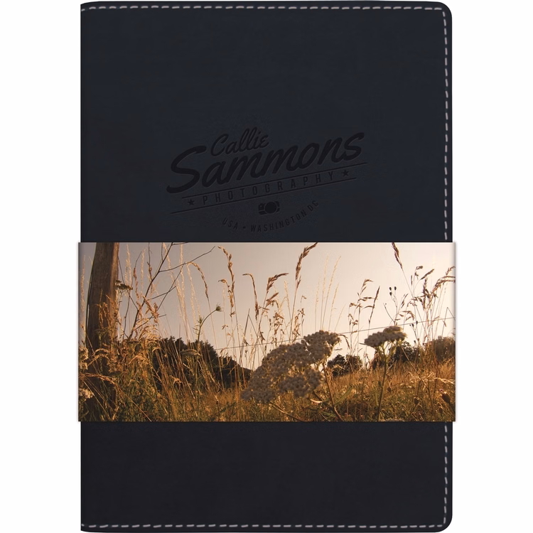 Revello™ Refillable Journal w/ Graphic Wrap