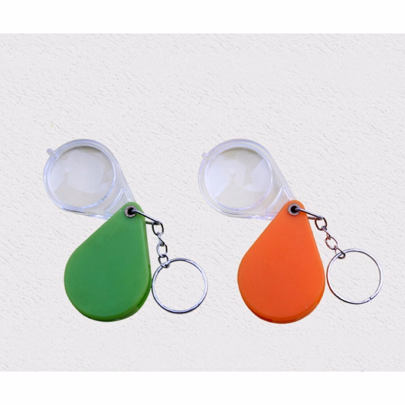 Mini Keychain Magnifying Glass