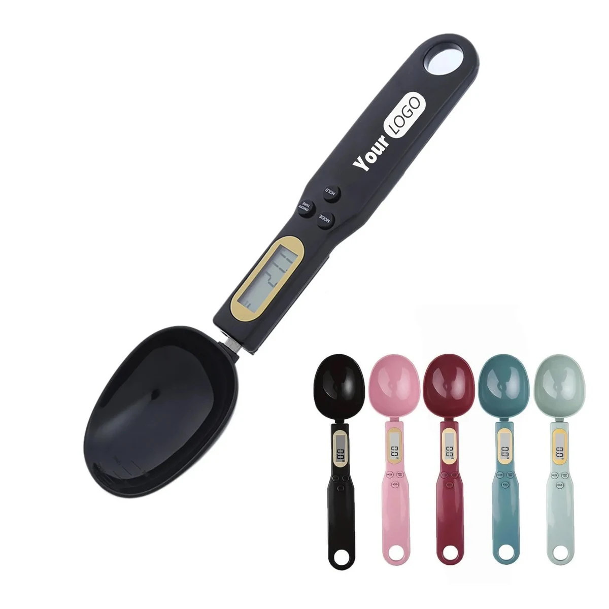 Stainless Steel Digital Kitchen Food Scale Spoon 1