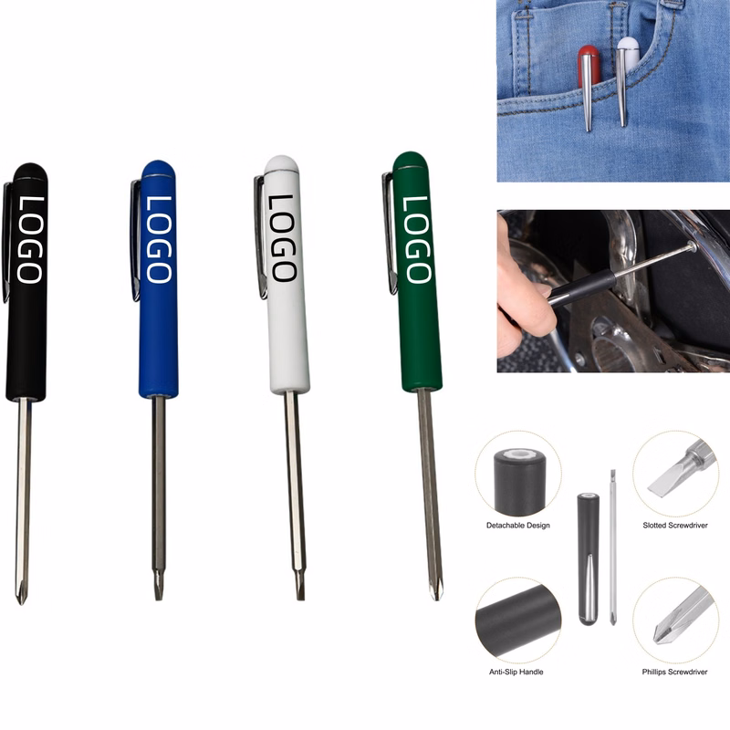 Reversible Blade Pocket Screwdriver