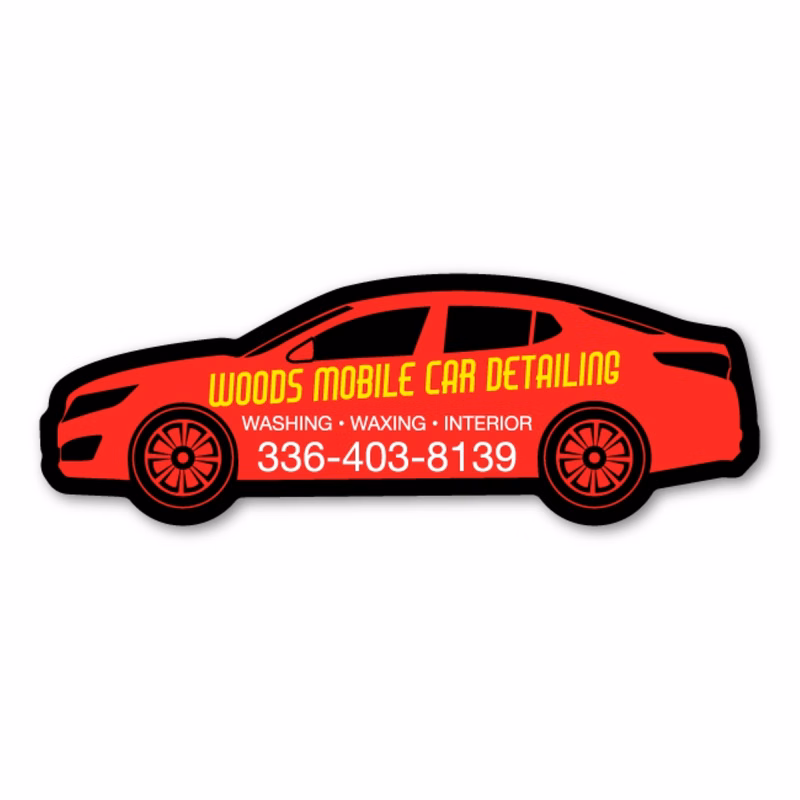 Car Magnet - 4.5" x 1.58" - 20 mil