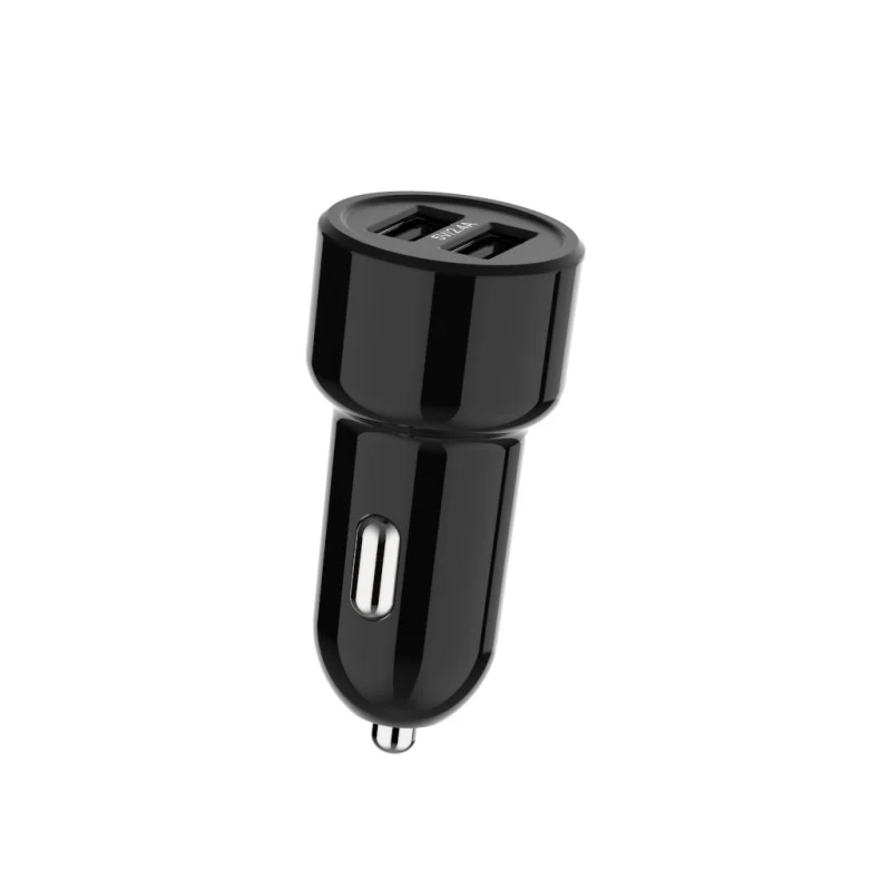 Dual Port USB Car Charger, 12W 1