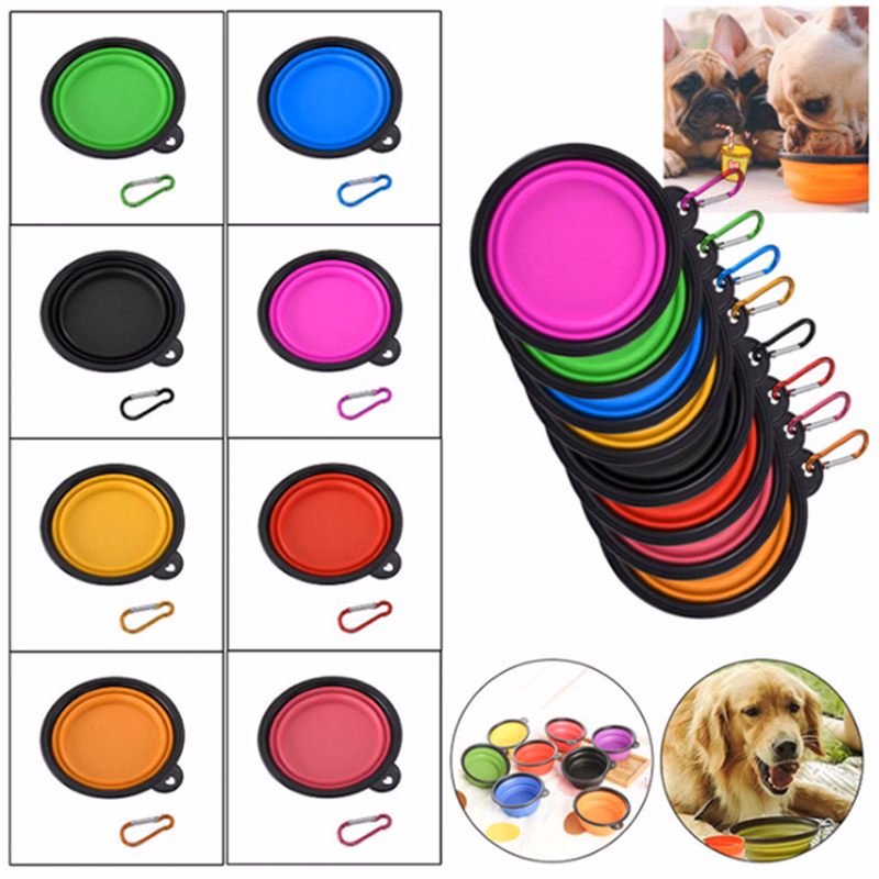 Silicone Promotion Gift Foldable Pet Bowl