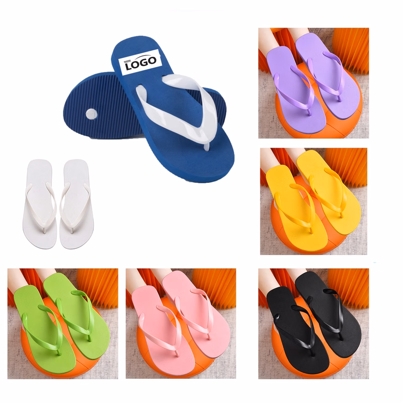 Custom Full Color Flip Flops Slipper Sandals MOQ 10pcs