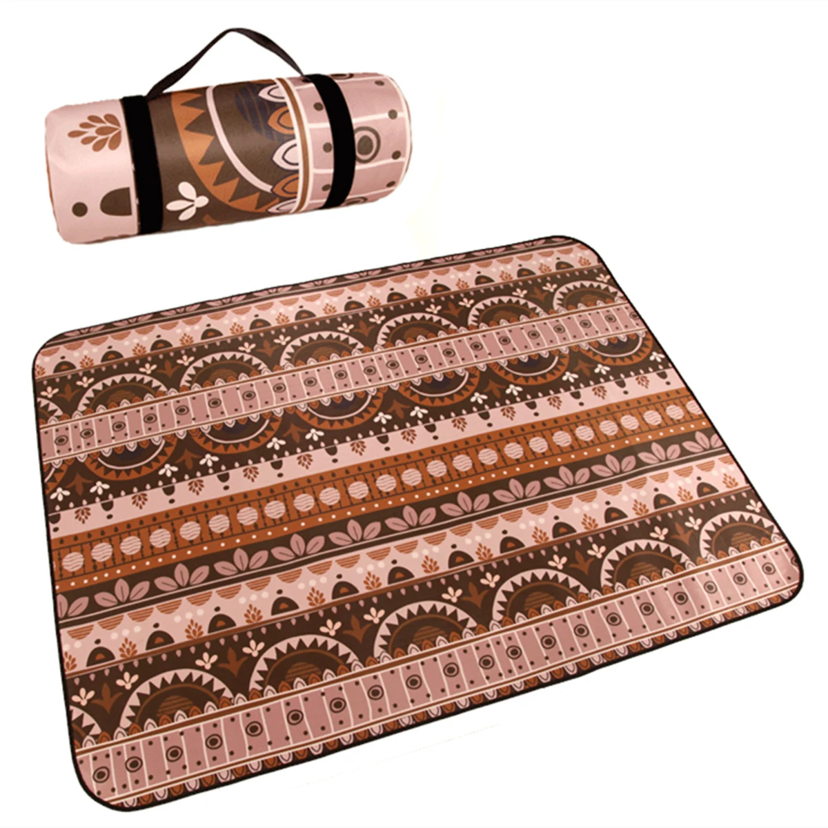 Portable PE Waterproof Camping Beach Picnic Blankets 1