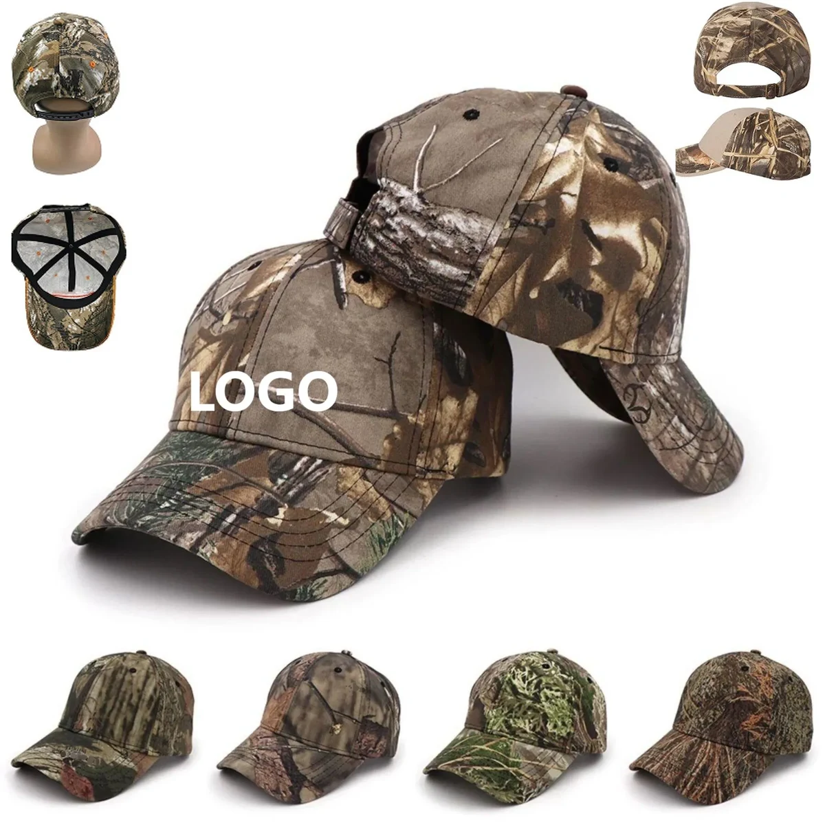 Structured Camouflage Caps 1
