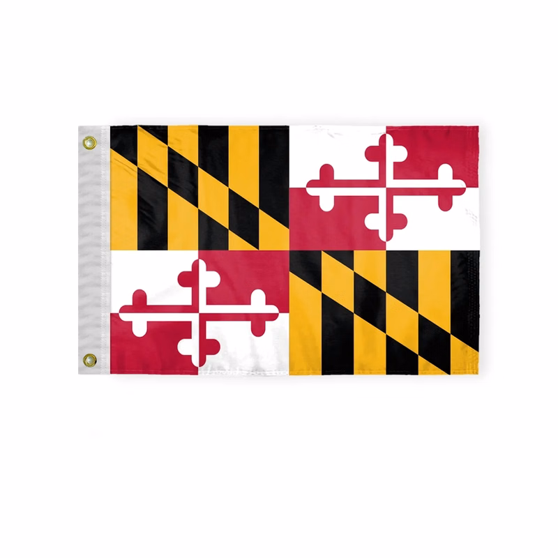 12"x18" to 8'x12' Maryland Nylon Flags