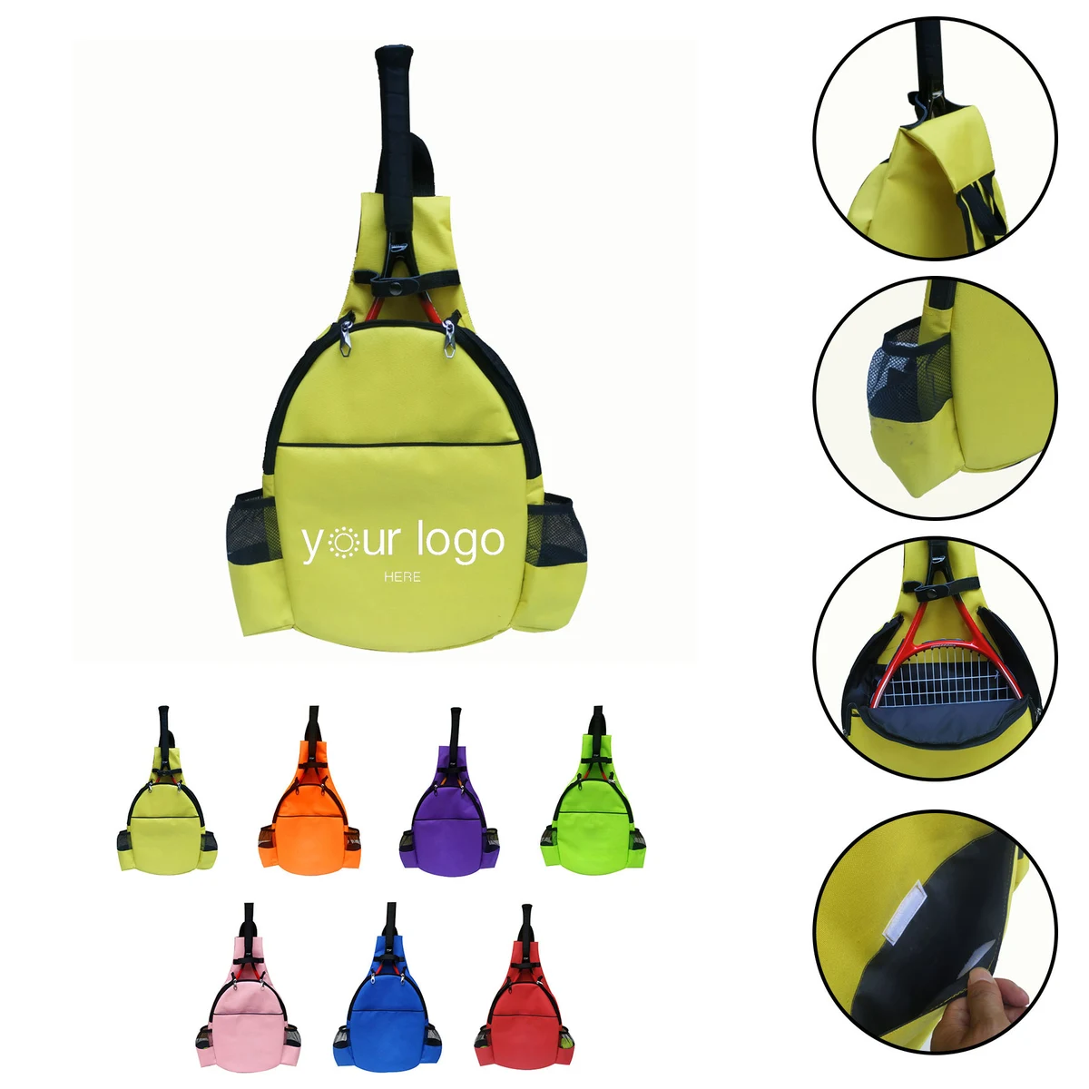 Casual Tennis Shoulder Backpack 1