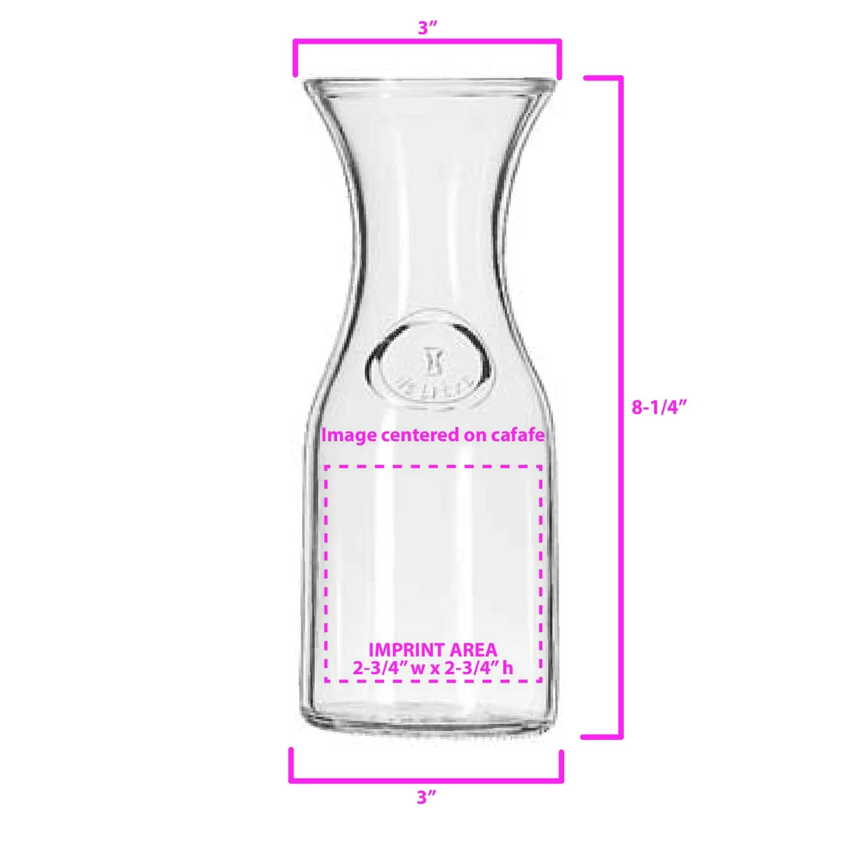 Libbey 19.25 oz Decanter 1