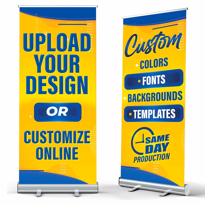 Customized Banner Stand Retractable