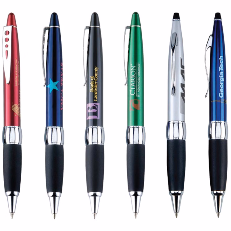 Sharp II Twist Brass Ballpoint Pen