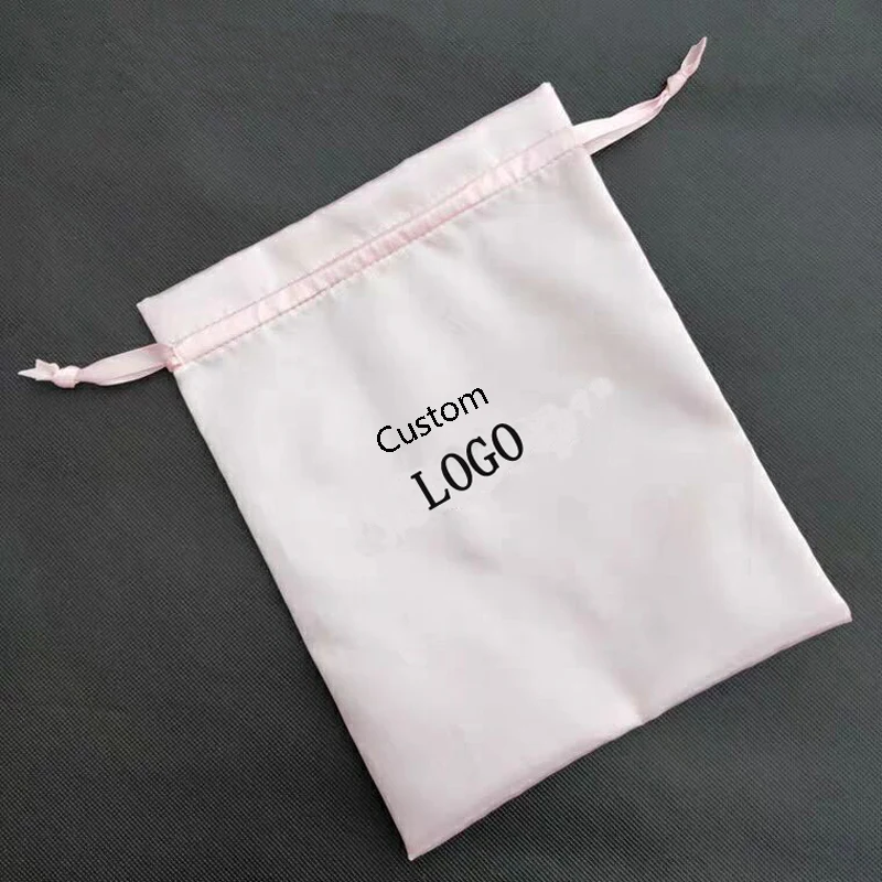 Satin Drawstring Jewelry Bag Candy Pouch 1