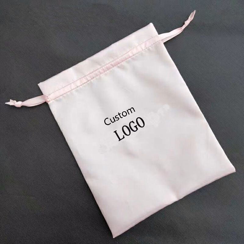 Satin Drawstring Jewelry Bag Candy Pouch