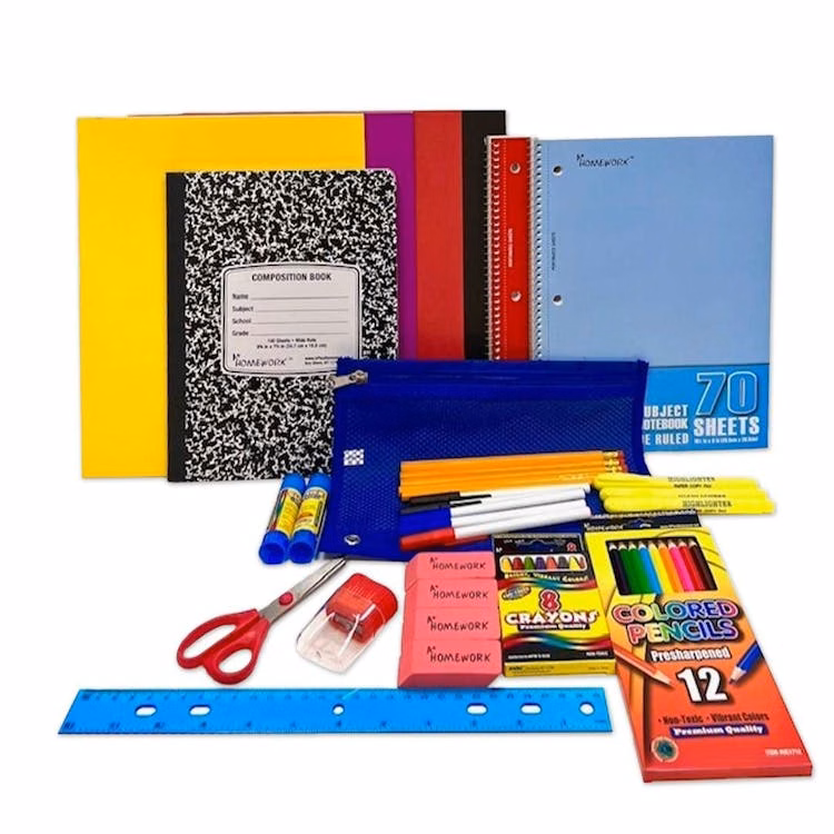 Middle School Supply Kits - 32 Piece