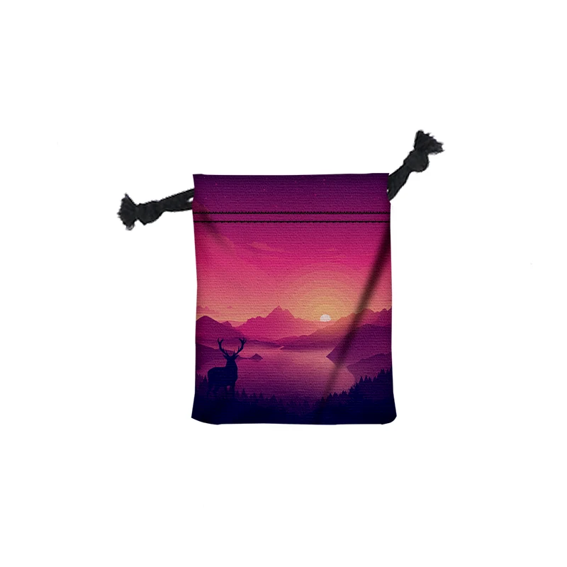 5" x 6" Full Color Canvas Pouch 1